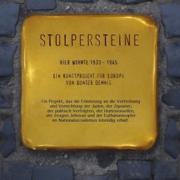 Stolperstein Poster