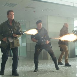 Expendables 2, The / Arnold Schwarzenegger / Sylvester Stallone / Bruce Willis Poster