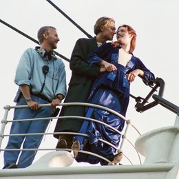 Titanic 3D F/ Set / James Cameron / Leonardo DiCaprio / Kate Winslet Poster