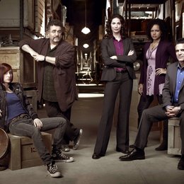 Warehouse 13 (1. Staffel) / Joanne Kelly / Eddie McClintock / Saul Rubinek / Allison Scagliotti / Genelle Williams Poster