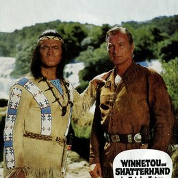 Winnetou und Old Shatterhand im Tal der Toten / Pierre Brice / Lex Barker Poster