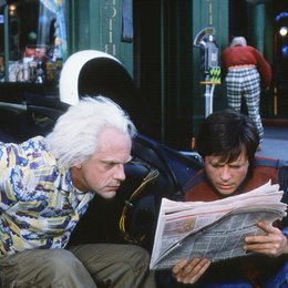Zurück in die Zukunft 2 / Michael J. Fox / Christopher Lloyd Poster