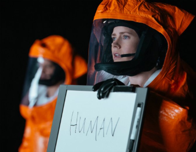 Beim Versuch der Kontaktaufnahme in "Arrival" © Sony