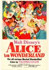 Poster Alice im Wunderland 1951 