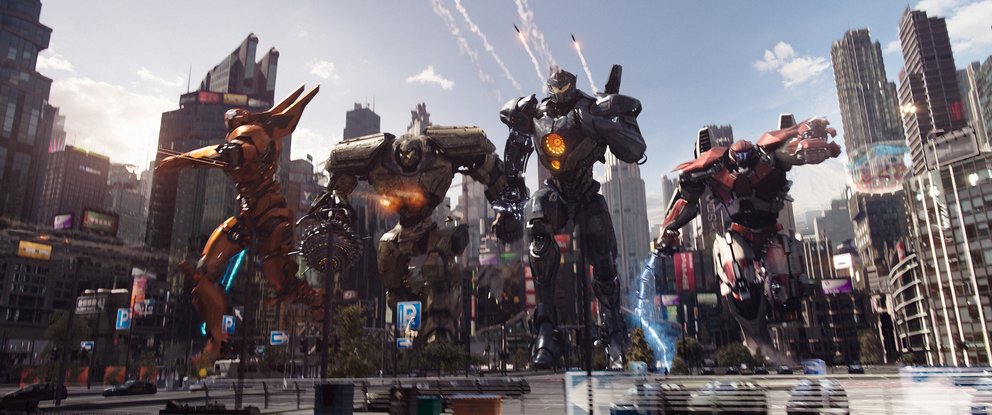 Kampfroboter in „Pacific Rim 2“ © Universal Pictures
