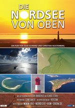 Poster Die Nordsee von oben