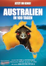 Poster Australien in 100 Tagen