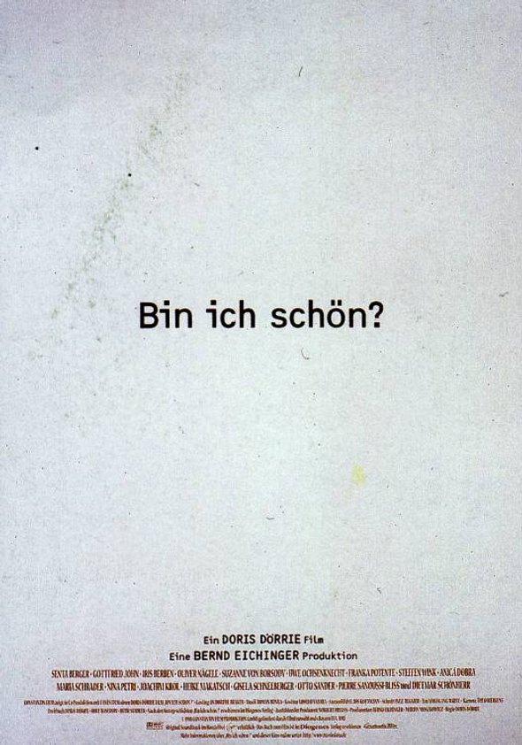 Bin ich schön? Bin ich schön? Poster