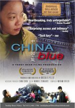 Poster China Blue