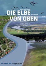 Poster Die Elbe von oben