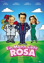 Poster Ein Mann sieht rosa