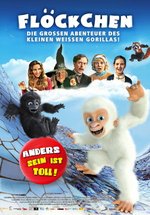 Poster Flöckchen - Die großen Abenteuer des kleinen weißen Gorillas!