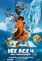 Poster Ice Age 4 - Voll verschoben