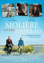 Poster Molière auf dem Fahrrad