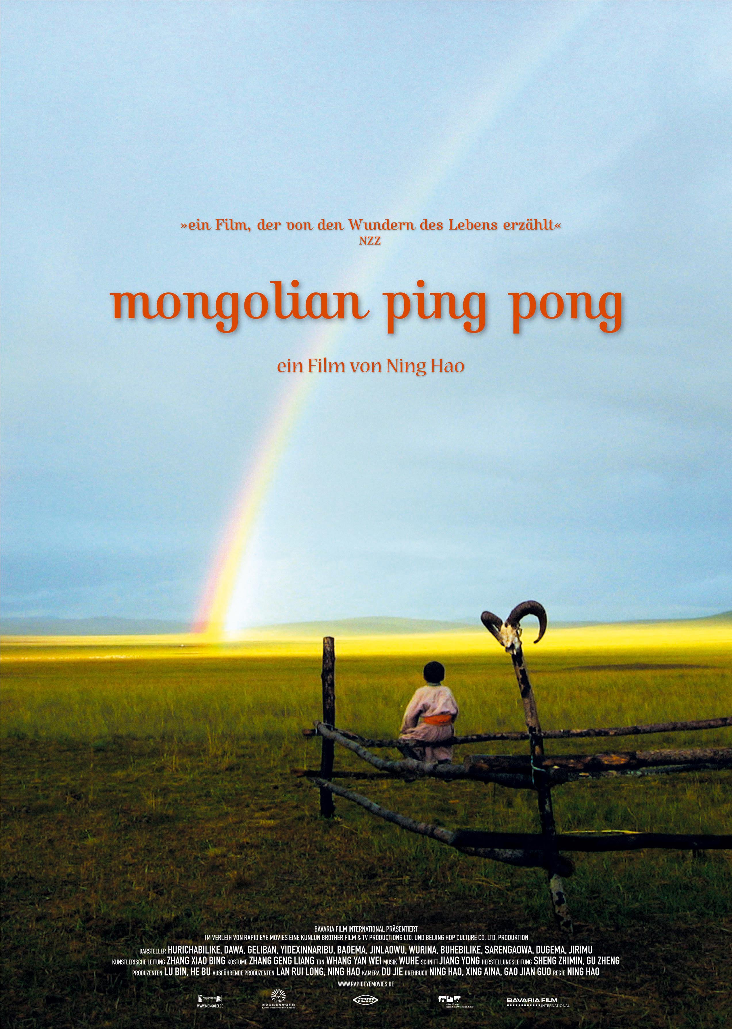 Poster Mongolian Ping Pong