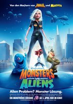 Poster Monsters vs. Aliens