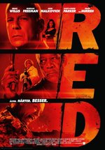 Poster R.E.D. - Älter. Härter. Besser.