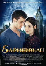 Poster Saphirblau