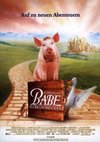 Poster Schweinchen Babe in der großen Stadt 