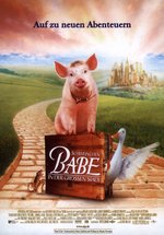 Poster Schweinchen Babe in der großen Stadt