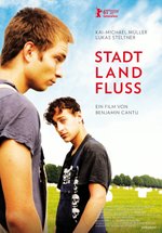 Poster Stadt Land Fluss