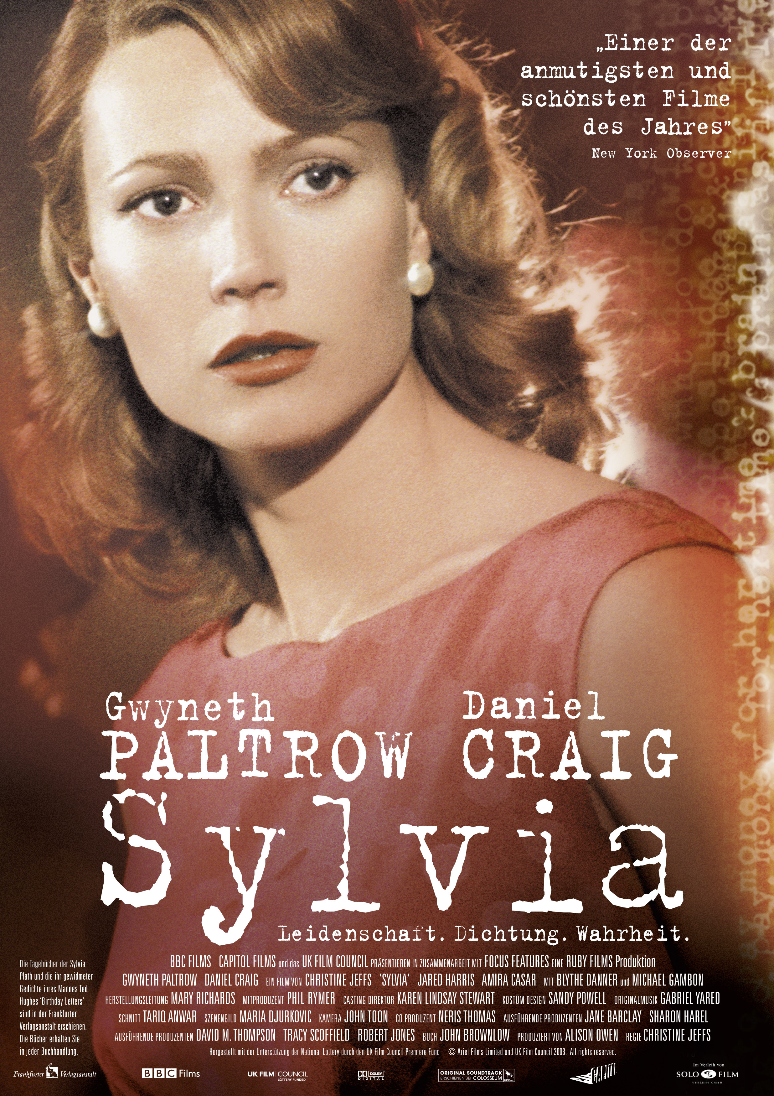 Sylvia Film 2003 Trailer Kritik Kino De