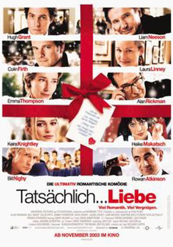 Tatsächlich ... Liebe Tatsächlich ... Liebe Poster