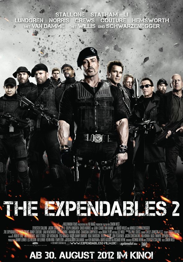 The Expendables 2 The Expendables 2 Poster