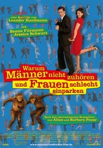 Poster Warum Männer nicht zuhören und Frauen schlecht einparken