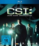 CSI: Crime Scene Investigation - Season 1 komplett, Episoden 01-23 (5 Discs) Poster