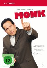 Monk - 6. Staffel (4 DVDs) Poster