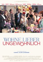 Poster Wohne lieber ungewöhnlich