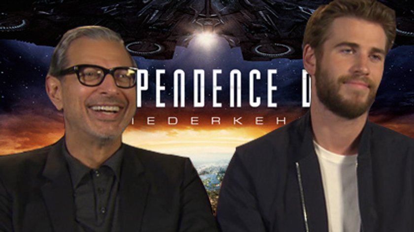 Unser Interview zu "Independence Day 2" mit Liam Hemsworth & Jeff Goldblum