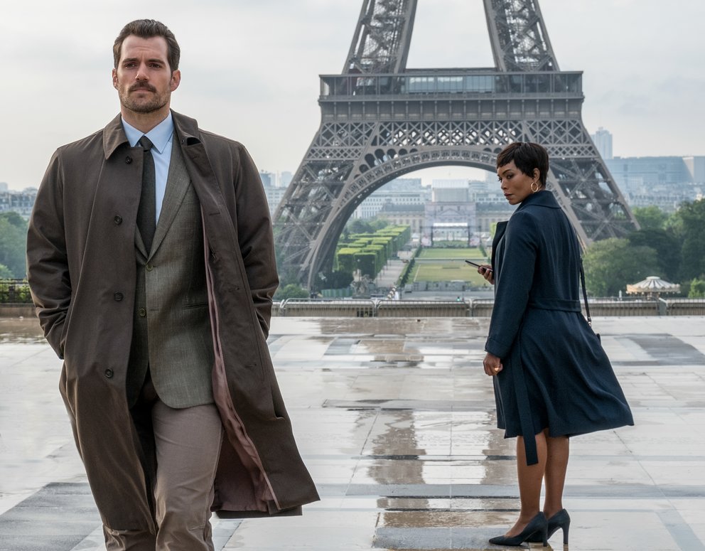 Henry Cavill und Angela Bassett in „Mission: Impossible 6 - Fallout“ © Paramount Pictures und Skydance.