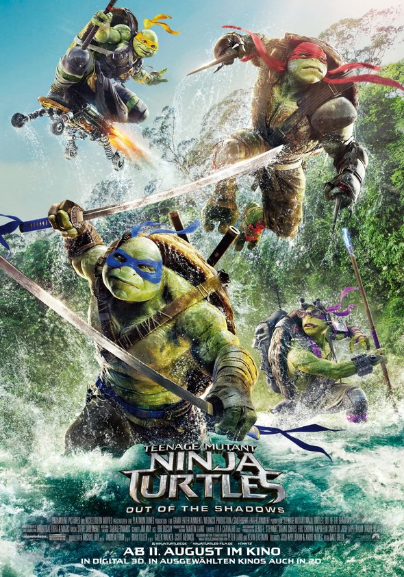 Teenage Mutant Ninja Turtles: Out of the Shadows Teenage Mutant Ninja Turtles: Out of the Shadows Poster