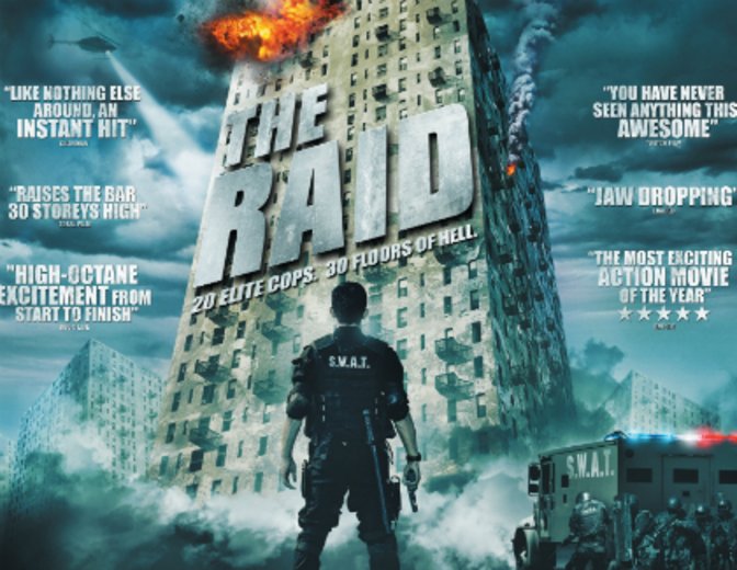 The Raid Plakat 2011 US-Remake