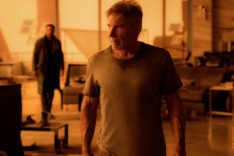 Ryan Gosling und Harrison Ford in "Blade Runner 2049" © Sony