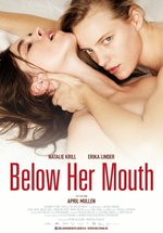 Poster Below Her Mouth