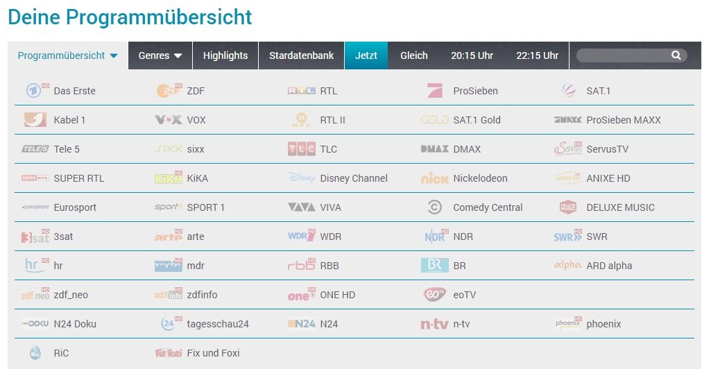 Fernsehen über Kostenlos, im Abo & Paket alle TVSender streamen · KINO.de