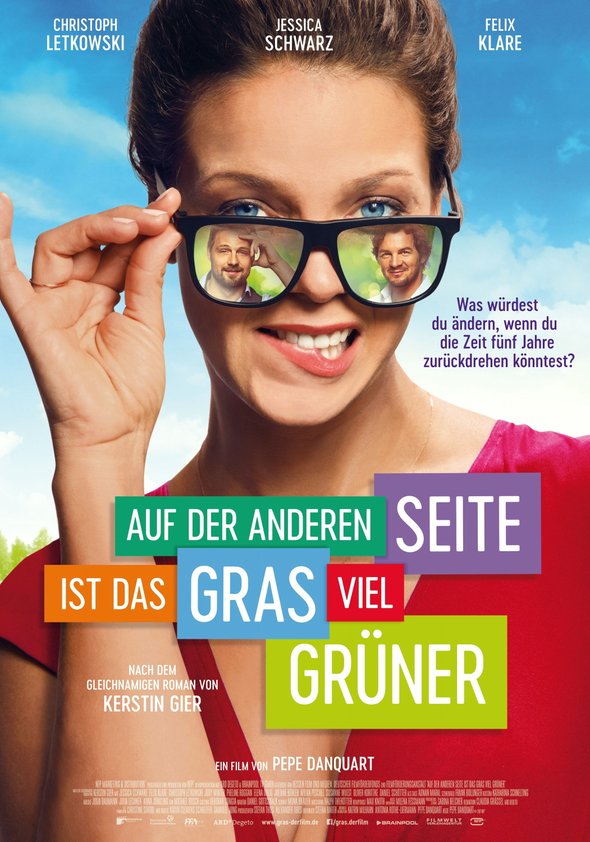 Auf der anderen Seite ist das Gras viel grüner Auf der anderen Seite ist das Gras viel grüner Poster