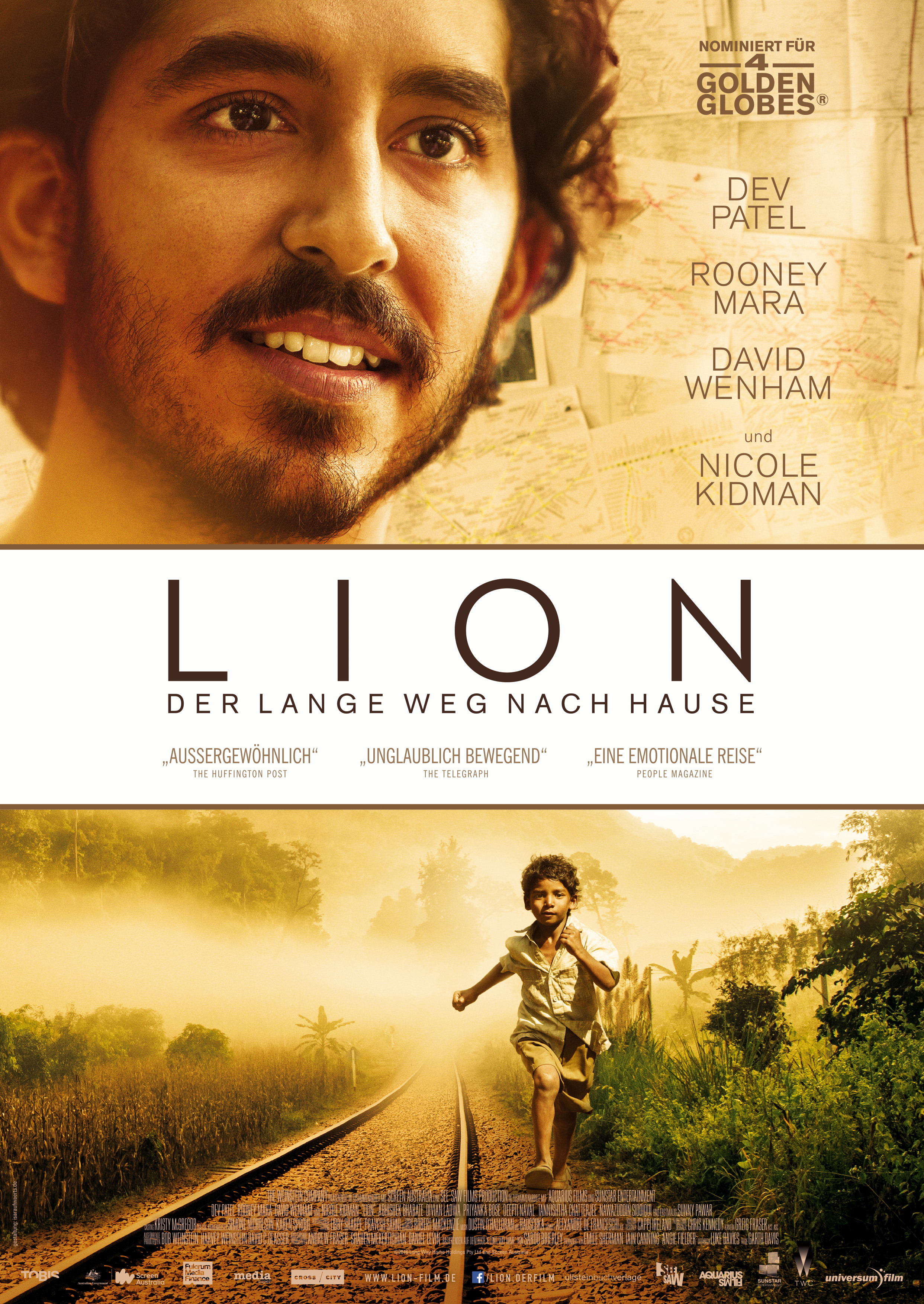 Lion - Der lange Weg nach Hause · Film 2017 · Trailer · Kritik