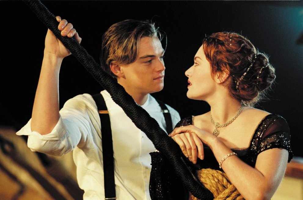 Titanic Kate Winslet Rose Jack Leonardo DiCaprio