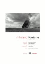 Poster Rhinland. Fontane