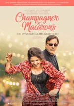 Poster Champagner &amp; Macarons - Ein unvergessliches Gartenfest