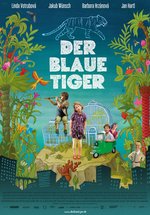 Poster Der blaue Tiger