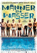 Poster Männer im Wasser