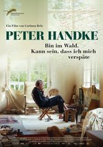 Poster Peter Handke - Bin im Wald. Kann sein, dass ich mich verspäte...