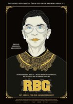 Poster RBG - Ein Leben für die Gerechtigkeit