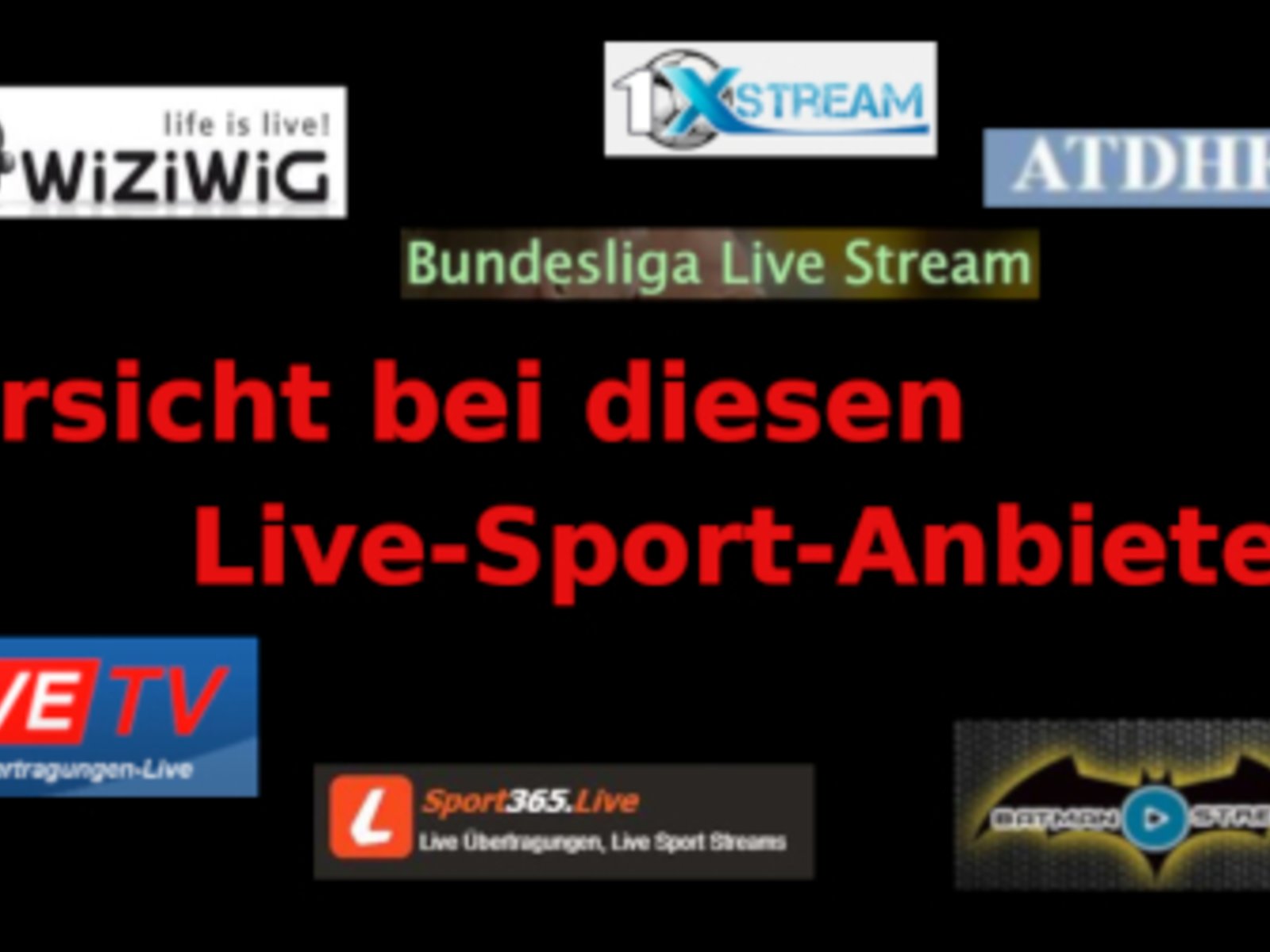 ATDHE and Alternativen Vorsicht bei diesen Live-Sport-Streams
