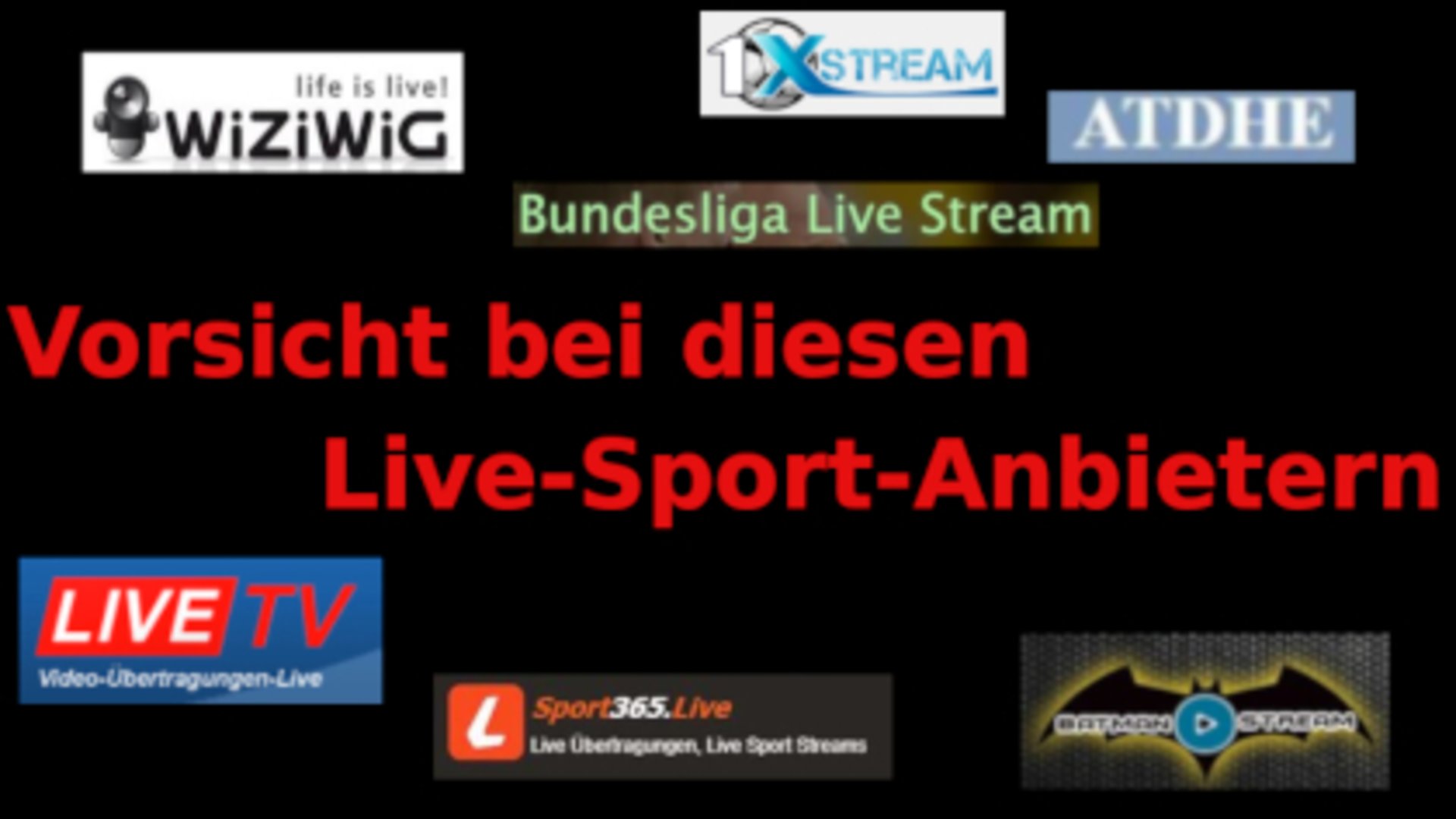 ATDHE and Alternativen Vorsicht bei diesen Live-Sport-Streams